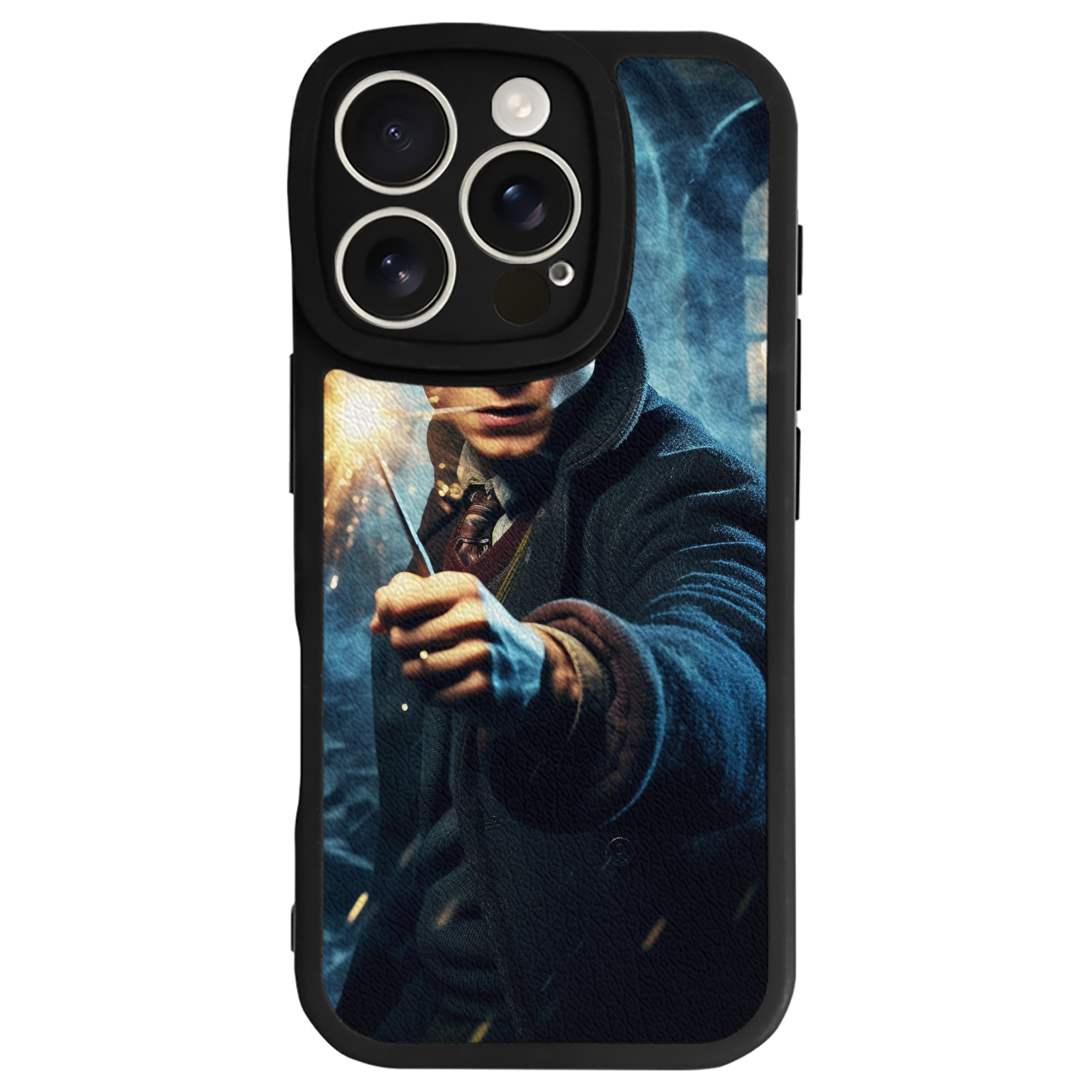 （画像用） Harry Potter ハリー・ポッターシリーズ 【iPhone 16シリーズ対応】シリコンスマホケース（レザー調） 材質：シリコン